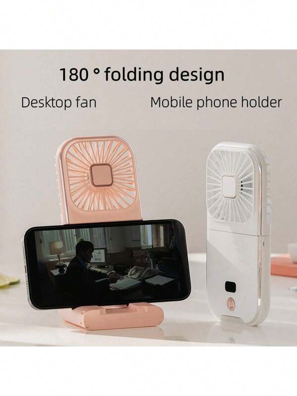 Ventilador portátil AIR de 3000mAh, ventilador mini ajustable de 1-100 velocidades con pantalla LED, ventilador personal recargable de 1500mAh con refrigeración por hielo, regalo para mujeres y hombres para uso en interiores, exteriores y viajes