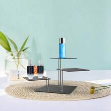 1 Pieza Estante De Almacenamiento Acrílico Para Sala De Estar, Soporte Organizador De Escritorio Para Cosméticos Y Perfumes Con Estilo 'ins' Para Productos Diversos - transparente - Ver 10