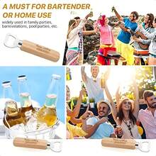 50pcs Customized Bottle Openers, Personalized Bottle Openers, Wedding Favors, Bulk Bottle Openers, Wooden Bottle Openers, Wedding Souvenirs, Suitable For Wedding Party, Bachelor/Bachelorette Party (Cheers To Love),Multi-Functional, Ornamental,Reusable,Exquisite,Stylish,High-Quality,Colorful,Modern,Custom,Personalized,Unique,Personal Items,Creative Carvings - Multicolor - View 6