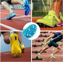 1/4 Inch Track Spikes, 130pcs Stainless Steel Pyramid Shoe Spikes With Spike Wrench For Track And Cross Country,Replacement Spikes For Sprint Sports Short Running Shoes Christmas Decorations Home Christmas Gifts Christmas Decor - White - View 6