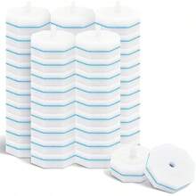 LISAPRO 30 PCS Juego de Cepillo de Inodoro, Recambios para Inodoro Desinfectante, Escobilla de Inodoro, Cabezal de Escobilla Desechable, Accesorios para Escobillas de Baño - 1 - Ver 1