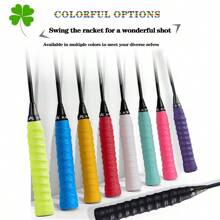 9pcs/2pcs Badminton Racket Grip Tape, Handle Grip, Low Glue, Wrap Tape, High-End Racket Grip, Suitable For Match, Training, Entertainment, Solid Color, Wrap, Protective, Shock Absorbing, Anti-Slip, Breathable Grip Tape, Sweatband, Also Applicable To Steering Wheel, Fishing Rod, Bicycle, Motorcycle, Dumbbell, Barbell, Ring, Baseball Bat, Golf Club, Pickleball, Tennis, Squash And Various Sports & Fitness Equipment And Work Tools Handles, Personalized, Cheap And Affordable Gift