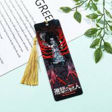 bandai 1pc Anime Bookmark Marker Saiyan Warrior Acrylic Bookmark Gift For Manga Fan Book Fan Reading Marker