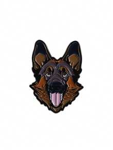 1pc Cute Pet Badge - Adorable Dog & Cat Head Design - Playful Animal Pin For Pet Lovers & Veterinary Students - Multicolor - View 13