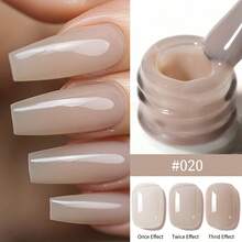 XEIJAYI 24Pcs 15ML Ice-Through Color Gel Nail Polish Semi Permanent Nail Art Soaking UV LED Nail Salon DIY Nail Salon Gel For Spring And Summer Nails - Multicolor - View 26