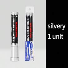 10mm Chisel Tip Large Capacity Metal Tip Markers, 1pc Portable, 4pcs Set, Silver/Gold/White Option, Marker Pens For Advertising, Graffiti, Industrial Use With Smooth Flowing Strokes, Vivid Long-Lasting Colors, Ideal Companion For Artistic Creation, Satisfying Diverse Painting Needs, School Supplies,Back To School