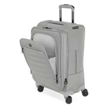 Checklite Softside Carry On Suitcase - Gray - 1 - View 11