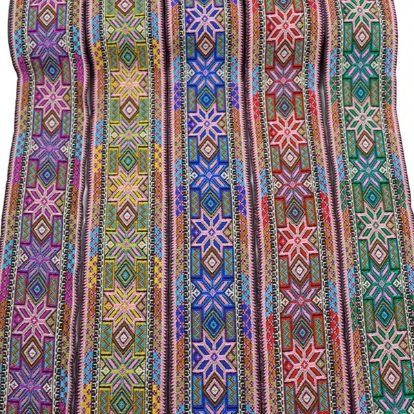 5cm Jacquard Ribbon Vintage Lace Trim Garment Bag Curtain Accessories Embroidered DIY Sewing Fabric