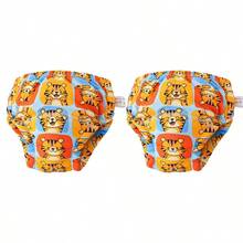 3pcs/Pack Baby Potty Training Pants, Waterproof Anti-Leakage Cute Printed Washable Briefs, Unisex Toddler Boys Girls - Multicolor - View 31