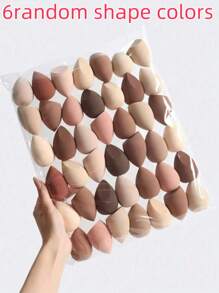20PCS Makeup Sponge Set, Random Shape And Color Mixed Beauty Sponge For Liquids, Creams And Foundation, Latex-Free Dual-Use Makeup Bubbles For All Skin Types, Easy To Use, Simple And Easy To Carry. .