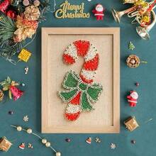 DIY String Art Kit mit Zubehör und Rahmen für Kinder Studenten Erwachsene Anfänger Haus Wanddekorationen einzigartiges Geschenk