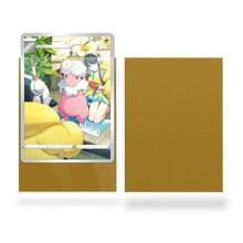 100 个/50 个 66 * 91 毫米磨砂卡套可展示个性化设计保护套适用于 MTG/PKM 卡牌游戏卡套/交易卡/桌面游戏卡/收集游戏卡保护套适用于棒球卡高品质耐用材料独家设计万圣节/圣诞节/生日礼物 - 彩色 - 查看 33