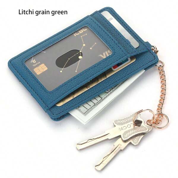 1pc Unisex Card Holder Wallet, Elegant Multi Card Slots Bank Card/ID Card Case For Women And Men