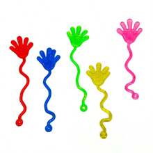 402010pcs Glitter Sticky Hands Treasure Box Props For Goody Bag Sticky Stuffers Comes In A Fun Gift Ready Bag Small And Large Glittery Fingers Inside Out,Novelty Gifts,Prizes,Party Stuffers,Stocking Stuffers, Mini Sticky Stretchy Stress Relief Sensory Prop Birthday Gift Easter Egg Treats Stuffing.