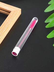 50支装睫毛刷管，一次性睫毛膏刷管，可重复使用睫毛螺旋刷，防尘清洁收纳管，眉刷，眼影刷，螺旋刷 - 彩色 - 查看 5