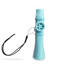 Kazoo - Portable Resin Kazoo With Star Decoration, 5 Colors (Light Blue/Pink/Red/Beige/Black) - Beginner-Friendly Wind Instrument For Travel And Home Practice - Perfect Gift For All Skill Levels