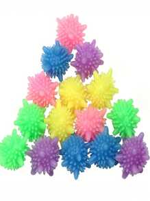 1/4/8/16pcs Reusable Laundry Washing Balls - Fabric Softener For Washing Machine, Anti-Wrinkle, Dirt Removing And Clothing Cleaning, Durable Material, Multiple Colors (Pink, Yellow, Green, Blue) - Suitable For Delicate Fabrics, Enhance Vortex Rotation For Gentle Cleaning, Laundry Room Accessory