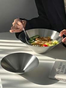 1 件高端不锈钢 Ins 风格麦片/沙拉/酸奶碗 - 彩色 - 查看 5