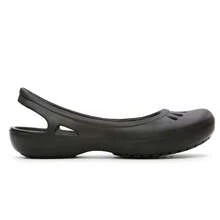 Ladies' Beach Shoes, Work Sandals, Flat Slippers, Casual Soft Soled, Perforated Shoes - màu đen - Xem 2