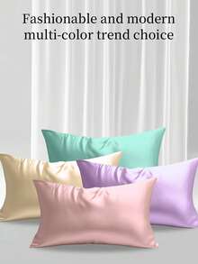 WANMEI 100%桑蚕丝枕套，呵护秀发和肌肤，柔软顺滑，双面优质蚕丝面料，隐形拉链设计，缎面质感，超级柔软凉爽，男女皆宜，是开学季或旅行/度假的理想礼物。