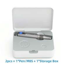 Dr.Pen M8S Wireless Microneedling Beauty Pen, Suitable For Face And Body, With Digital Display/Needles/Storage Case, Unisex, Microneedle Derma Roller, USB Rechargeable, Skincare Tool Set, Essential For Home, Creates Hydrated And Radiant Skin