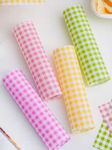 100/200 tờ giấy nến màu hồng dùng lót hộp bánh mì kẹp thịt, hộp cơm bento, bánh ngọt, bánh macaron, bánh mì kẹp, khoai tây chiên, đồ nướng. - Nhiều màu - Xem 8