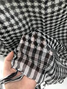 1 件轻质战术沙漠阿拉伯头巾头巾，户外露营剩余物品