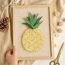 DIY String Art Kit mit Zubehör und Rahmen für Kinder Studenten Erwachsene Anfänger Haus Wanddekorationen einzigartiges Geschenk