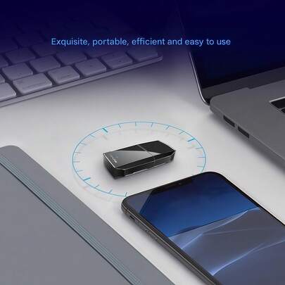 tp-link TL-WN823N 迷你 USB WiFi 适配器 - 无需驱动程序，即插即用，适用于 Windows 11/Mac/Linux，适用于 PC/笔记本电脑的便携式无线网卡，高速 WiFi 适配器