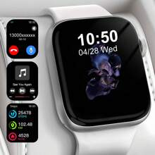 Nouvelle montre connectée multifonctionnelle de fitness avec musique, appel, message, météo, podomètre