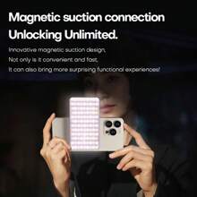 Anneau lumineux LED haute puissance avec 3 modes d'éclairage, alimenté par USB et batterie, compatible avec 15/14/13/12/11 Pro Xs, A72/A71/A52/A51, pour smartphones, caméras, vidéoconférences, design ajustable à clip, batterie lithium-polymère rechargeable, contient des composants électroniques, parfait pour une utilisation en intérieur, éclairage LED à clip pour smartphone adapté aux selfies et à la diffusion en direct, éclairage de selfie portable
