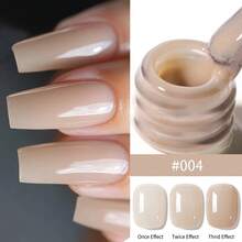 XEIJAYI 24Pcs 15ML Ice-Through Color Gel Nail Polish Semi Permanent Nail Art Soaking UV LED Nail Salon DIY Nail Salon Gel For Spring And Summer Nails - Multicolor - View 24