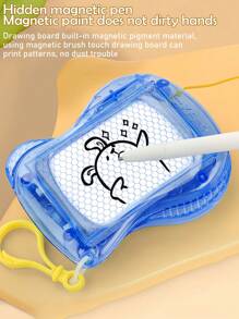 Cute Magnetic Writing Board Mini Handwriting Board Keychain Small Backpack Decor Drawing Board