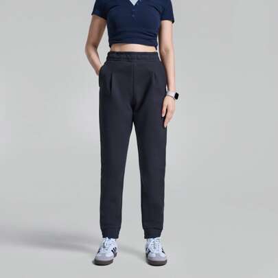 Adidas Pantalones de mujer nuevos para entrenamiento, fitness y deportes, pantalones casuales de talle alto, GR3744