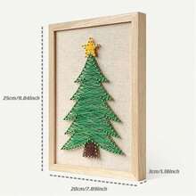 DIY String Art Kit mit Zubehör und Rahmen für Kinder Studenten Erwachsene Anfänger Haus Wanddekorationen einzigartiges Geschenk