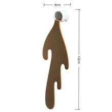 1pc Spilled Coffee Bookmar -Creative Coffee Cup Bookmark With Leather Decoration Spilled Coffee Bookmark - Multicolor - View 4