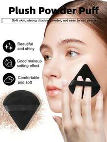 55件套化妆刷套装：包含32支化妆刷——粉底刷、散粉刷、眉刷、腮红刷、高光刷、眼影刷、睫毛刷、眼线刷、轮廓刷、细节刷、鼻刷、面部刷；1个化妆包；4个化妆海绵；4个粉扑；1个卸妆液；4个迷你美妆蛋；4个指套粉扑。 - 彩色 - 查看 5