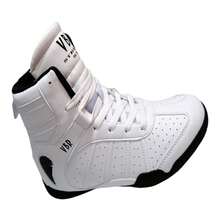 TENIS VIBRA STREET SX FIGHT BOX COLOR BLANCO/NEGRO  Liso    Deportivo    Fibra Sintética    Cordón    Gym y Fitness    Todo el Año - Blanco - Ver 6