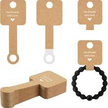 10/50/100/200/500pcs Jewelry Packaging Cards For Bracelets And Rings - Multicolor - View 9