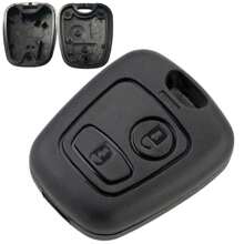2-Button Car Remote Key Case, Suitable For Peugeot 307/107/207/407, Citroen C1/C2/C4/C4/XSARA Picasso