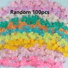 20/50/100 piezas Juego de patitos fluorescentes de colores vibrantes - Decoraciones para autos, transparentes y realistas, coleccionables - Relleno perfecto para bolsas de regalo para Navidad, cumpleaños y ocasiones especiales - Multicolor - Ver 13