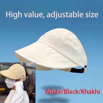 De verbeterde versie van de 1-delige dameszonnehoed, de nieuwe Ruth-stijl bucket hat, is een lichtgewicht zonnehoed voor de zomer. Veelzijdig, biedt bescherming tegen uv-straling, heeft een elastische band die verstelbaar is voor de hoofdmaat, bedekt het gezicht volledig en kan worden gecombineerd met een masker om het uiterlijk van het gezicht te verbeteren.
