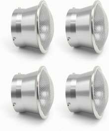 ZSDTRP Carburetor Air Filter Clean Velocity Stack 50mm Short CNC Aluminium Alloy With SUS304 Mesh For PWK 21-30mm PE28-30mm Carb Moped Pit Dirt Bike ATV Scooter (Red, 50mm Short) - Silver - View 4