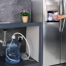 Dispensador de Agua Automático para refrigerador dúplex I Bomba de Agua Potable Eléctrica para Botella de 19 LTS I Bombeo rápido Eficiente Fácil instalación I Sistema de Bombeo automático - Tipo de Enchufe A USA (110-127V) - Ver 1