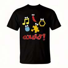 Banjo-Kazooie Collect T-Shirt T-Shirt Aesthetic Y2K Style Summer Top, Loose Fitting T-Shirt For Outdoor, Home, Work Or Street Leisure, Soft And Durable Pure Cotton Fabric, Retro And Soft Design, I Gift For , Fashionable And Comfortable Shirt For Travel, Festivals Or Weekends - Black - View 1