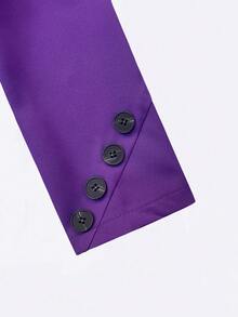 Women's Elegant Lightweight Commuting Single Button Blazer