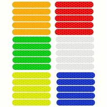 84毫米 X 15毫米 警告反光贴纸 适用于 Ninebot ES1 ES2 ES3 ES4 电动滑板车、装饰配件