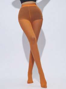 1 Pair Women Ballet/Dance Shaping Pantyhose, Slimming Vertical Stripe Tights, Sexy European Style Stitching Leggings