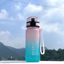 500ml, 1000ml Large Capacity Plastic Gradient Water Cup, Outdoor Sports Water Cup, Direct Drinking Water Bottle For Easy Handling