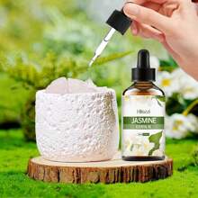 Hllozzi 1 Stück Aromatherapie Luftbefeuchter ätherisches Öl für Diffusor, Diffusor, Diffusor Stein, Diffusor Luftbefeuchter, Auto, geeignet für Zuhause, Wohnzimmer, Schlafzimmer, Badezimmer um Duft hinzuzufügen, die Umgebung zu verbessern, frische Luft, Gerüche zu entfernen, den Duft zu erhöhen, die Stimmung zu verbessern, Stress abzubauen, Schlaf (Kombinations-Set: 60ml+30ml)